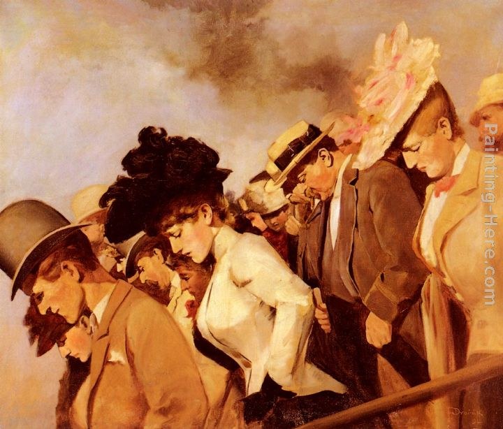 Franz Dvorak At The Races